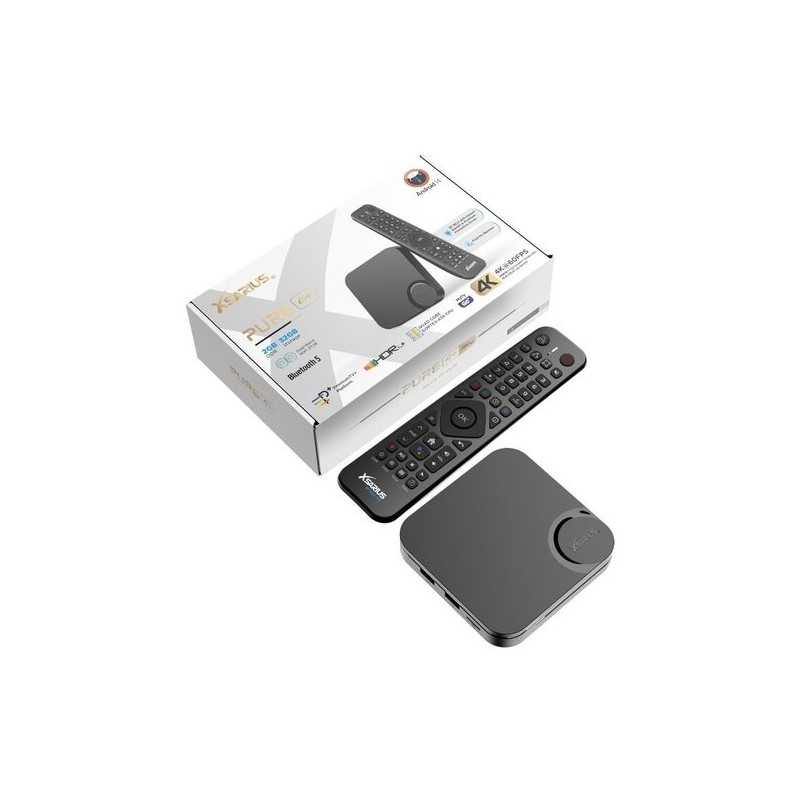 Xsarius Pure 4+ Streaming Box 4K UHD
