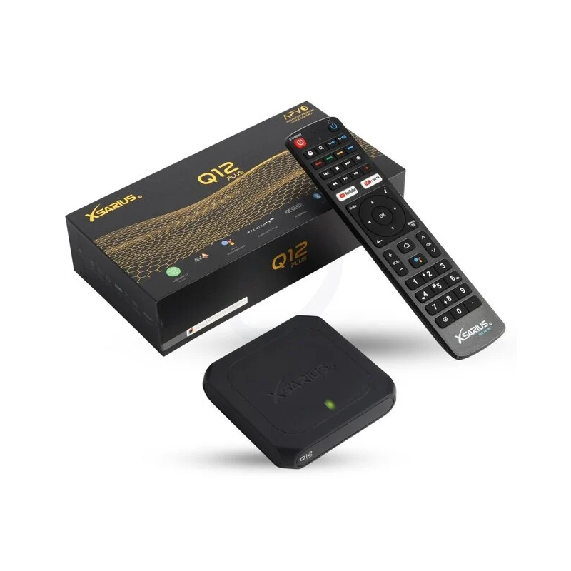 Xsarius Q12 PLUS Android 4K Streaming Box