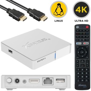 Xsarius Sniper X- 4K UHD PremiumTV Linux OTT Box