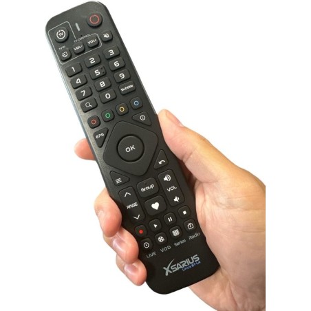 Xsarius Sniper 2 BT-L4 RCU IR & Bluetooth Afstandsbediening met backlight voor Sniper 2 Series